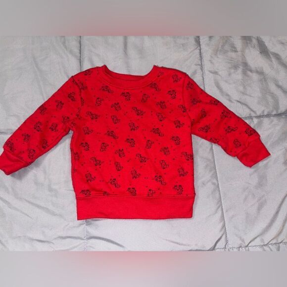 6-9m red dinosaur garanimals sweatshirt - Picture 1 of 2